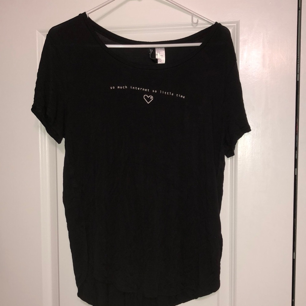 Black H&M/ Divided top